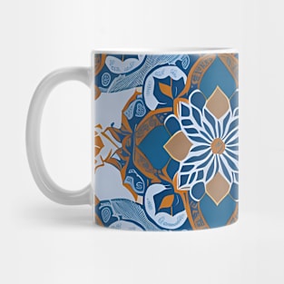 Vibrant Floral Design Mug